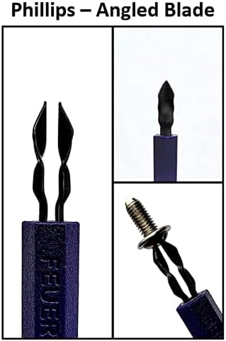 Miniatura 4 de LLC Destornillador de sujeción, arrancador de tornillo (paquete de 5 - ranurado/Phillips)