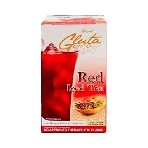 Glutalipo 12-in-1 Gold Series Drinks (Red Iced...