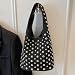 Imagen de Elegante bolso Hobo con tachuelas Y2K