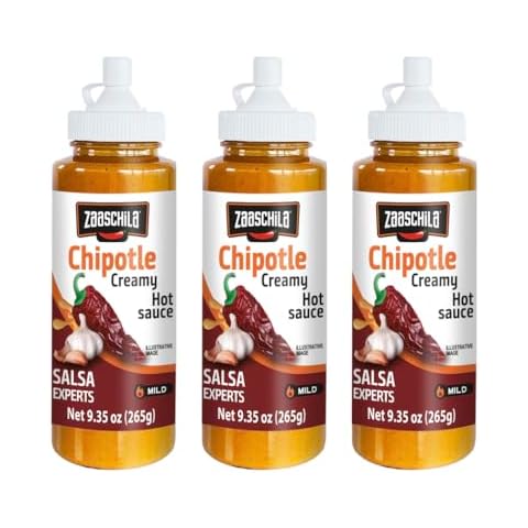 Zaaschila Creamy Sauce Chipotle 9.35oz (265g) 3pc pack White Multipack,9.5 Ounce (Pack of 3) Cover