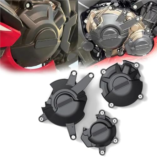 Ensemble de caches carter moteur moto CB CBR 650R finition premium
