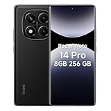 XIAOMI Redmi Note 14 Pro – Smartphone 8GB RAM 256GB ROM Negro Ocaso | AMOLED de 6.67' 120Hz | MediaTek Helio G100-Ultra |...