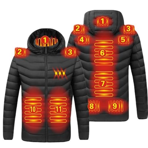 Veste chauffante 3 niveaux de chauffage thermique pour homme actif