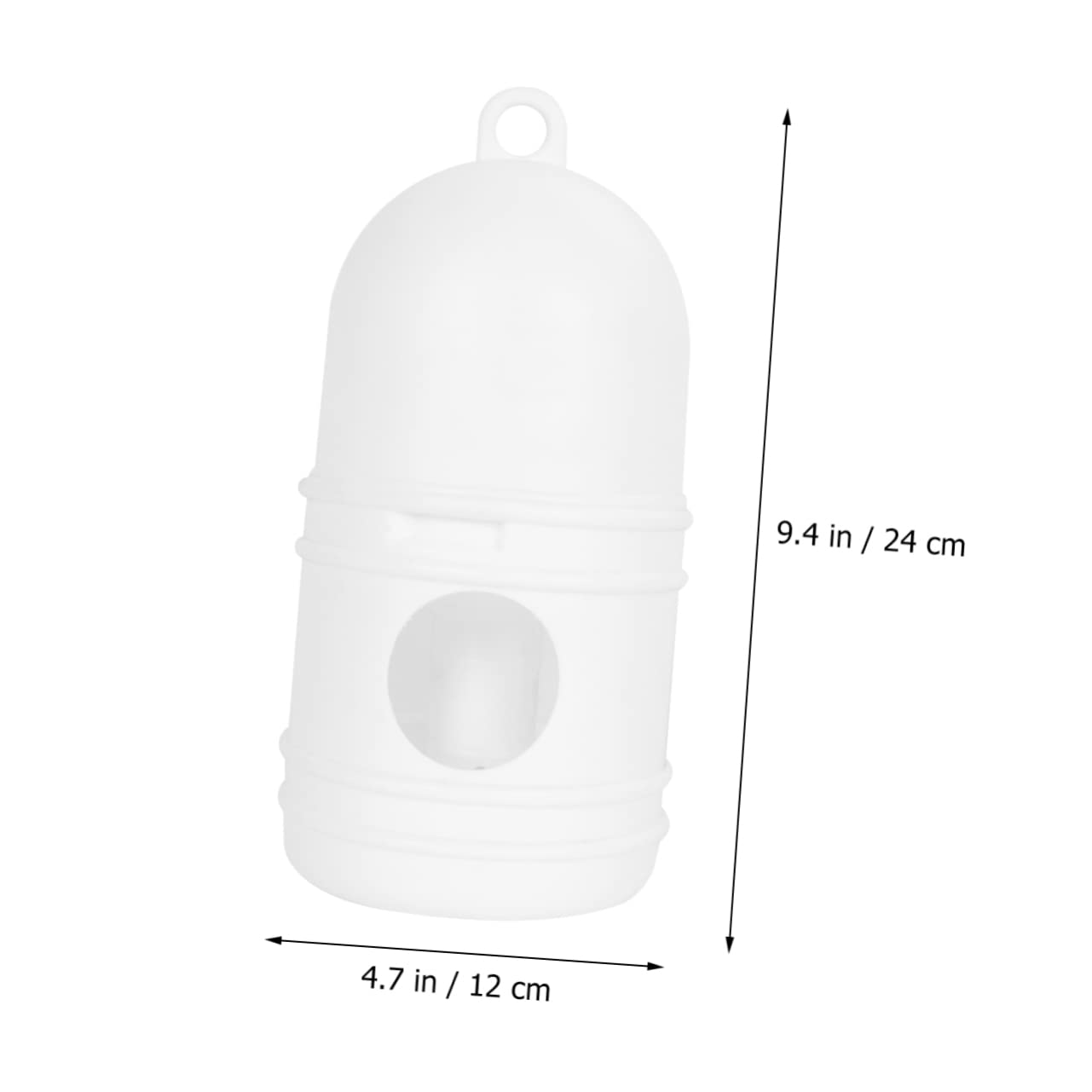 Sosoport 3piezas Bebedero para Pájaros De Plástico De Bebedero Portátil y Automático Aves Pollos y Codornices