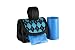 Five Star Pet Purse Dispenser with 2 Rolls Refill Bags (Blue Black Argyle)
