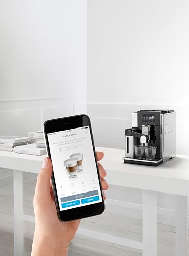 Foto von De’Longhi Maestosa EPAM 960.75.GLM Kaffeevollautomat , 2 cups, Silber/Schwarz
