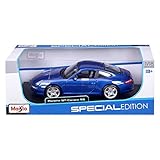 Special Edition: Detailgetreu in blau präsentiert sich der Porsche 911 Carrera S in der Sammler-Edition von Maisto