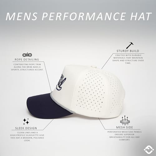 Image of Funky Junque Golf Trucker Hat | Lightweight Golf Trucker Rope Hat with Adjustable Snapback, Golf Course and Weekend Wear, Funny Golf Hats for Men and Women