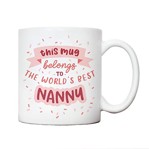 Manta Makes gifts for Nanny Birthday Grans Day or Christmas Presents (Nanny Mug)