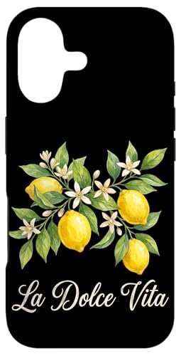 La Dolce Vita Citron Été Italien Limoncello Côte Amalfitaine Coque pour iPhone 17