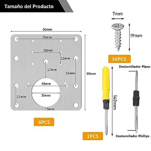 Encuentra la mejor selección de Bisagras invisibles para muebles de madera para comprar hoy. 2 Imagen adicional