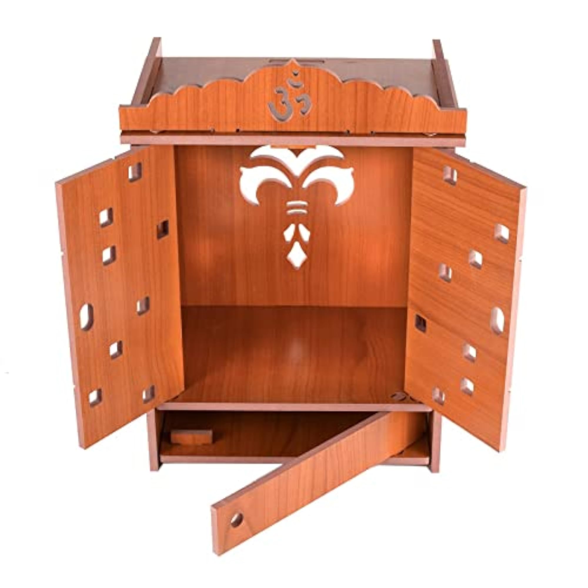 Wooden Readymade Wall Hanging Puja Temple
