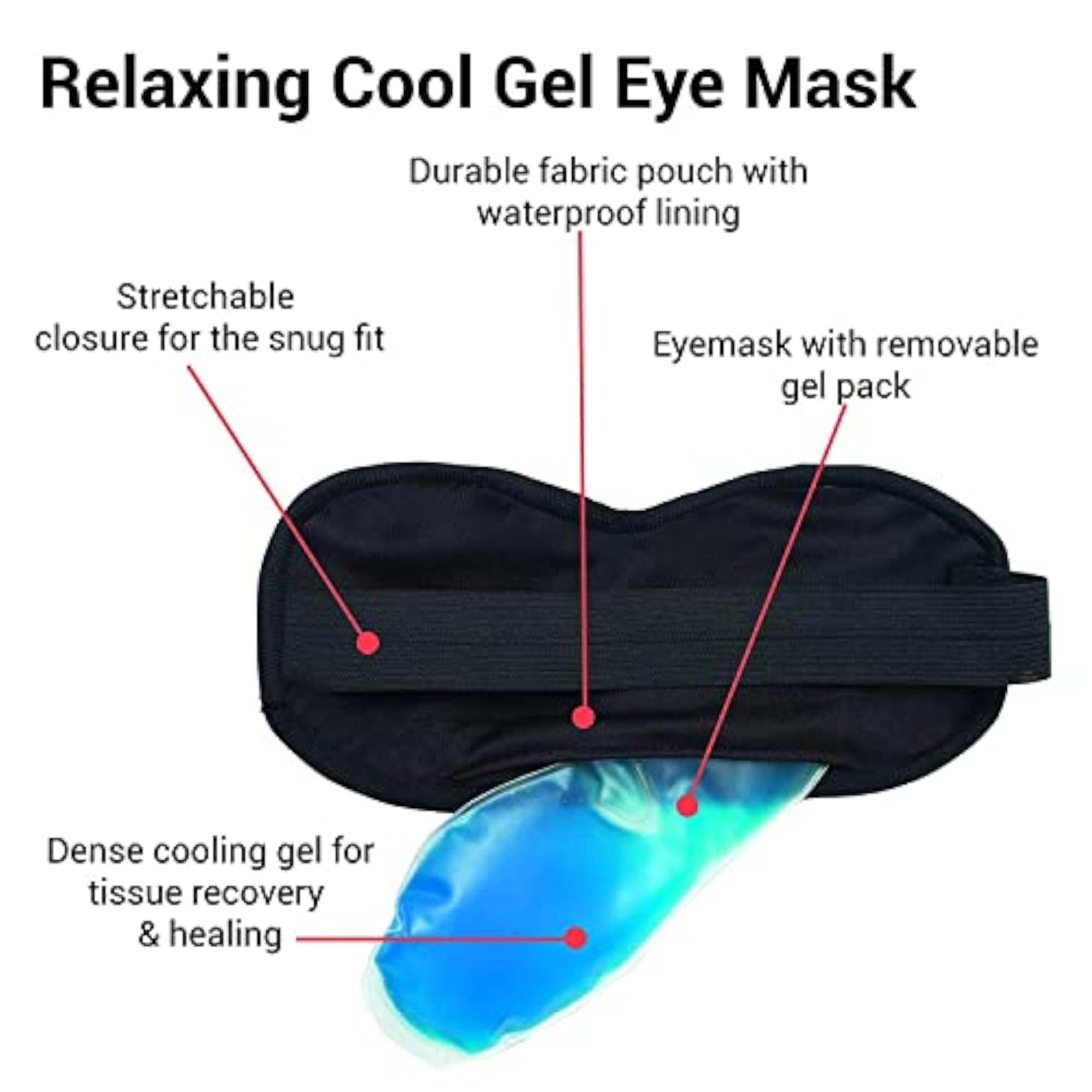Cooling Gel Relaxing Eye Sleep Mask