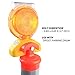 (One Ea) RK Safety BLIGHT-ST Solar Rechargeable Barricade Amber LED Warning Lights | Traffic signal Flashing 2-Sided Visibility, Type A/C, 3-Way Operation Switch | W/Switch Pin and Bolt