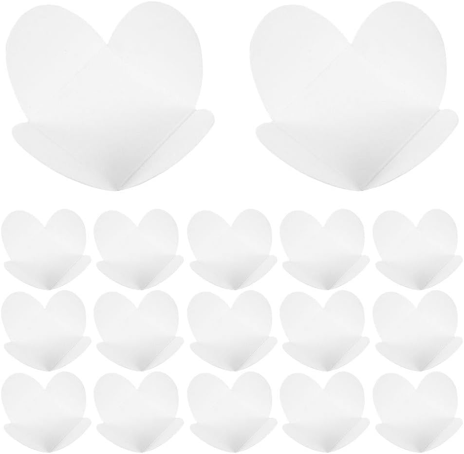 Angoily 200Pcs Square Truffle Wrappers Mini Chocolate Liners Paper Candy Cups Baking Truffle Cups for Party Wedding Christmas Favors Separating Trays White 1.29X1.29X1.1 Inch