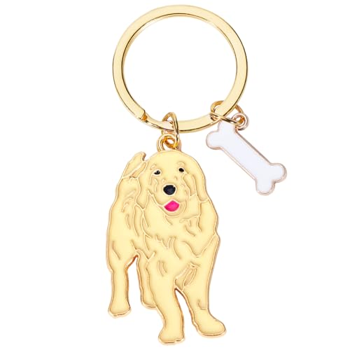 Dog Keychain for Women Men Car Keychain for Backpack Cute Keychai...