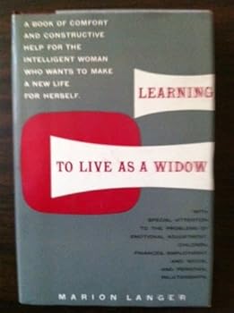 Hardcover Learning to live as a widow Book