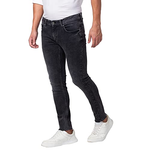 Image of Spykar Men's Slim Fit Low Rise Casual Jeans
