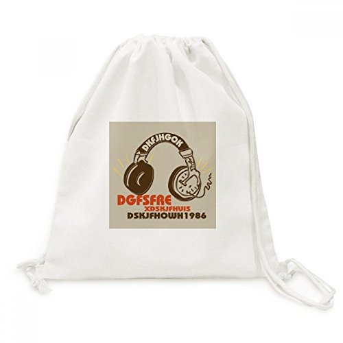 Sac cordon en toile marron le compagnon rock de vos voyages