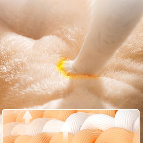 Matelas de couchage pour hamster et lit pour chats d'intérieur doux