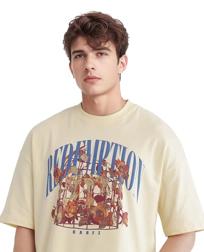 Image of Rare Rabbit Oversized hd Print t-Shirt