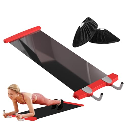 Tabla de deslizamiento para entrenamiento que evita impactos articulares en casa