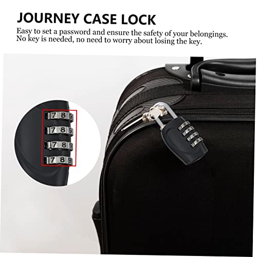 Serrures pour casier SHINEOFI cadenas à code de voyage lot de 6 verrous