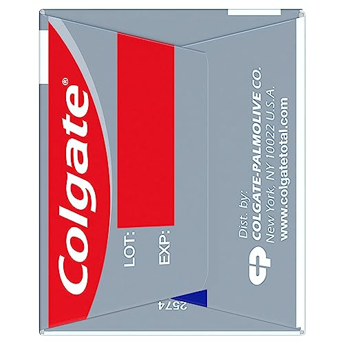 Colgate Total Toothpaste with Stannous Fluoride and Zinc, Multi Benefit Toothpaste with Sensitivity Relief and Cavity Protection, Deep Clean - 4.8 Ounce (4 Pack) - image 9