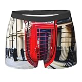 Description de la matière : 95 % polyester, 5 % élasthanne, le tissu est confortable. Ces boxers imprimés sans étiquette pour téléphone offrent une excellente douceur et un stretch doux pour toute la journée.