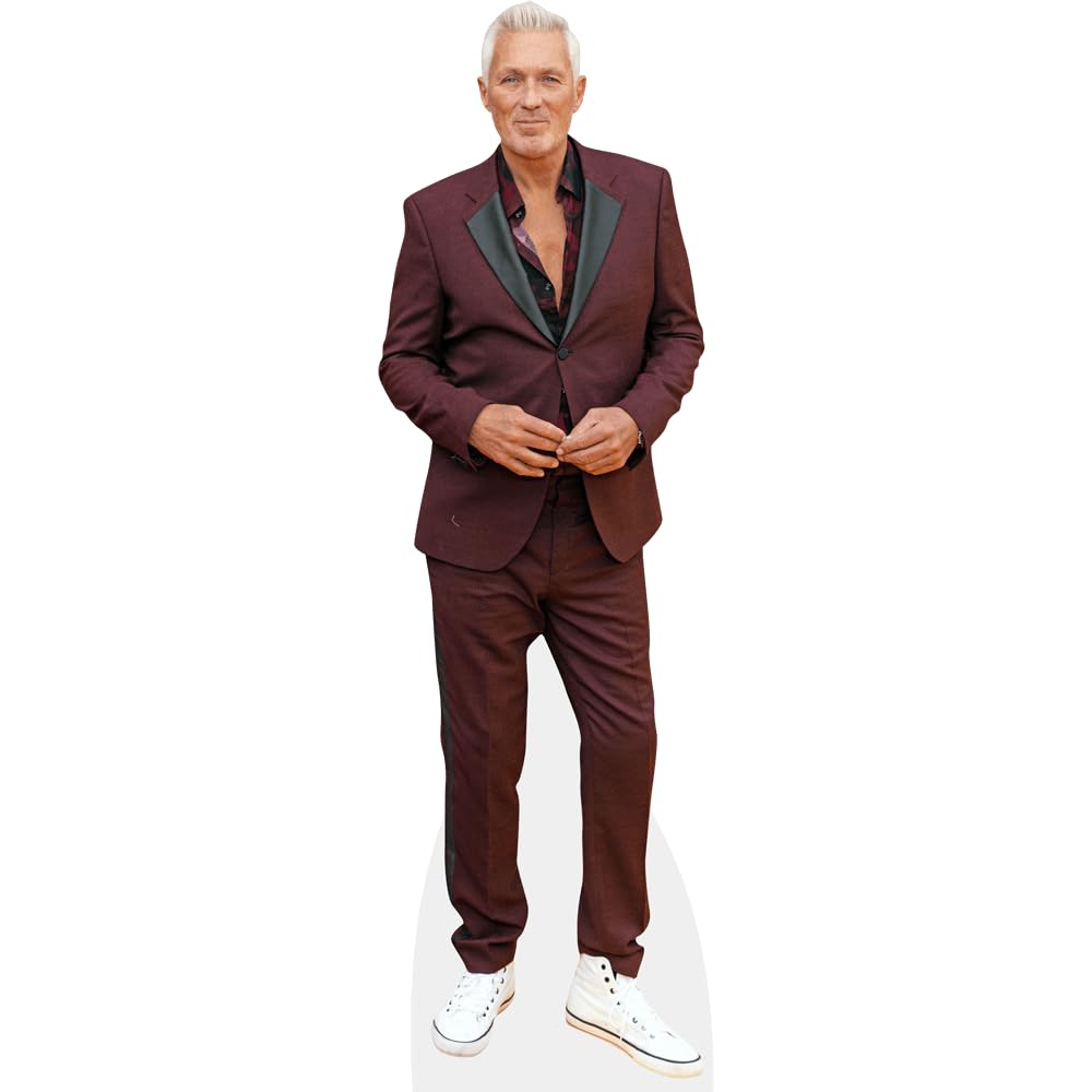 Martin Kemp (Burgundy Suit) Mini Size Cutout