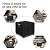 Agustone Firepit Covers Square 28 inch Fire Pit Cover Rectangular Fire Table Cover Square Outdoor Fireplace Cover Waterproof Gas Fire Pit Covers-28"L x 28"W x 25"H