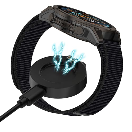 Cargador para Garmin Forerunner 965 accesorios smartwatch cable USB 1m 6