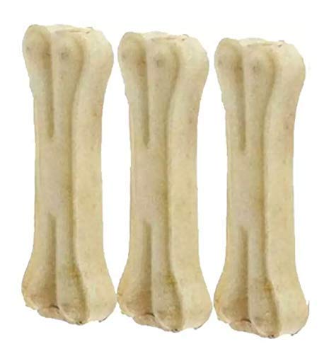 Sage Square Pressed Rawhide Bone Treat for Healthy Dog Healthcare (10 Inch) (Pack of 3 Bones) (B07Z96L2C8) Amazon Price History, Amazon Price Tracker