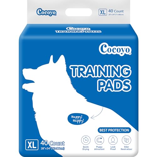 Image of COCOYO Best Value Training Pads, 40Count, 28 inch by 34 inch