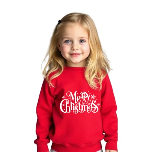 Toddler Christmas Sweatshirt Baby Girl Boy Snowman Face Long Sleeve Pullover Tops
