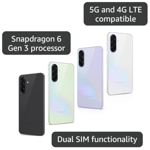 Image of Samsung Galaxy A36 5G Ai (for Tmobile Mint Tello & Global) (128GB + 8GB) NFC Version Latina Unlocked SM-A366E /DS 6.6 inch 120Hz 50MP Triple (Awesome White SM-A366EZADTPA)