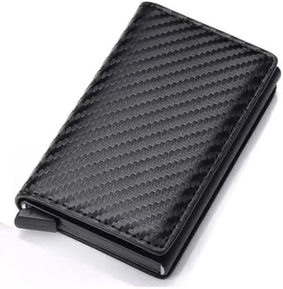 Carteira Antifurto Masculina Pequena | Porta Cartão Compacto | Moderna, Resistente e Elegante.