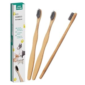 H&H Pets Bamboo Toothbrush Set...