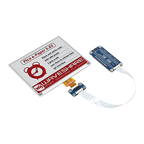 Raspberry Pi Picop5.83C`dqy[p[E-InkfBXvCW[iBjASPIC^[tFCX648×480𑜓x̉ʐ//j^[Raspberry Pi/Jetson Nano / STM32T|[g