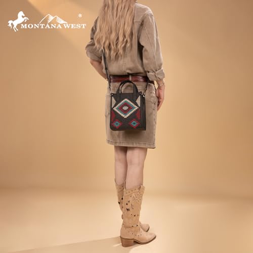 Montana West Western Women's Crossbody Handbag Ladies Small Crossbody Bags for Women Designer Top Handle Handbags3