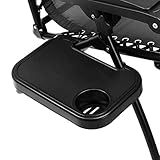 amazonbasics entspannungsgartenstuhl ablage