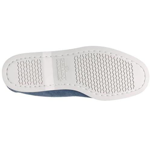 Sebago Frank Boat Roughout Loafers for Men- Handsewn Roughout Leather Shoes with Leather Sock Lining and Non-Marking, Non-Slip Siped Rubber Soles4
