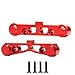 Aluminum Front Rear Suspension Arm Mount for Arrma 1/8 kraton/Outcast/Typhon 6s, 1/7 Felony/Infraction 6s Upgrade Part（Red）