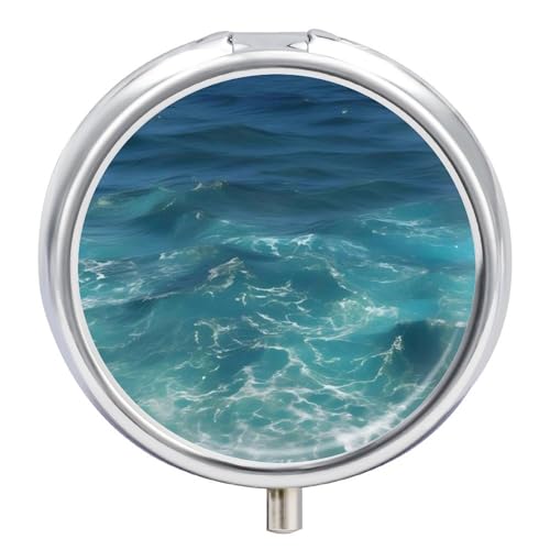 Blue Sea Pill Box ���E���h�|�[�^�u�����^�s���P�[�X �h���g���x���s���{�b�N�X�I�[�K�i�C�U�[ �|�P�b�g�p�[�X�Ɩ����̗��֐�