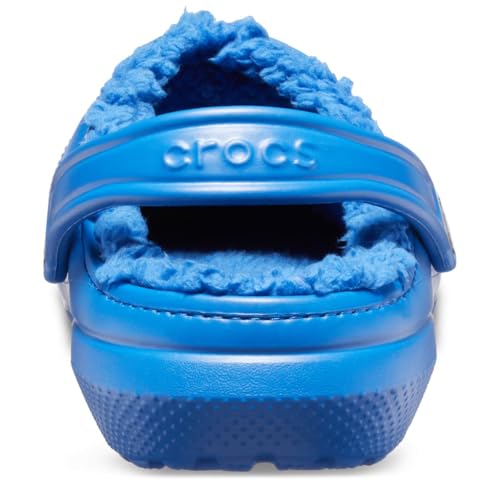 Image of Crocs Unisex Classic Lined ClogClogs, Blue Jean Blue Jean, 38 /39 EU