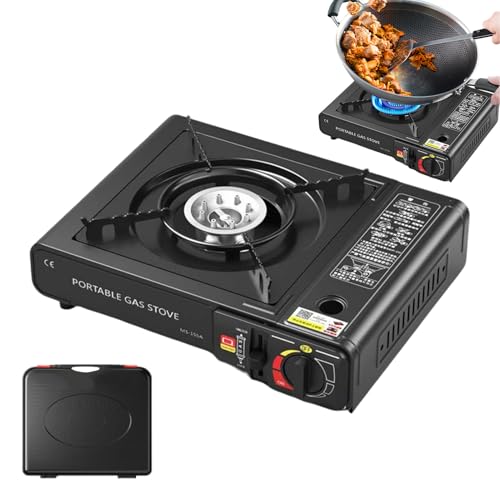 Portable Cooking Stove - Lightweight Compact Windproof Burner For Camping, Grilling, Backpacking | Multi-Functional Kitchen Accessories Outdoor Indoor Heating, Hiking Gear, Adventure Companion