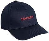 Hackett Mens Classic BRND UNCAP Cap, 5DCNAVY/RED, Unique Size
