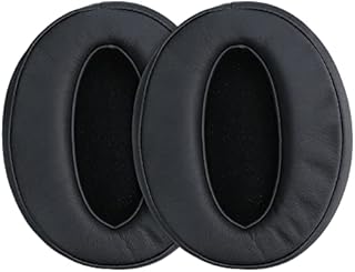 kwmobile Replacement Ear Pads Compatible with Sennheiser HD 4.50 BTNC - Earpads Set for Headphones - Black