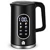 ForMe Bollitore Elettrico In Acciaio Inox 1,7 L Temperatura Regolabile da 40-100 C I Funzione di Mantenimento Caldo LED Display Digitale della Temperatura I Arresto Automatico I Teiera Senza BPA