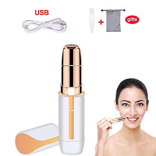 Haphome Facial Hair Removal for Women, Face Shavers Epilator, Women's Painless Hair Remover for Good Finishing and Well Touch (White)
